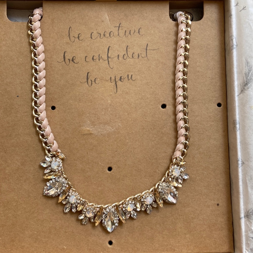 La Vie en Rose statement necklace by Chloe and Isabel